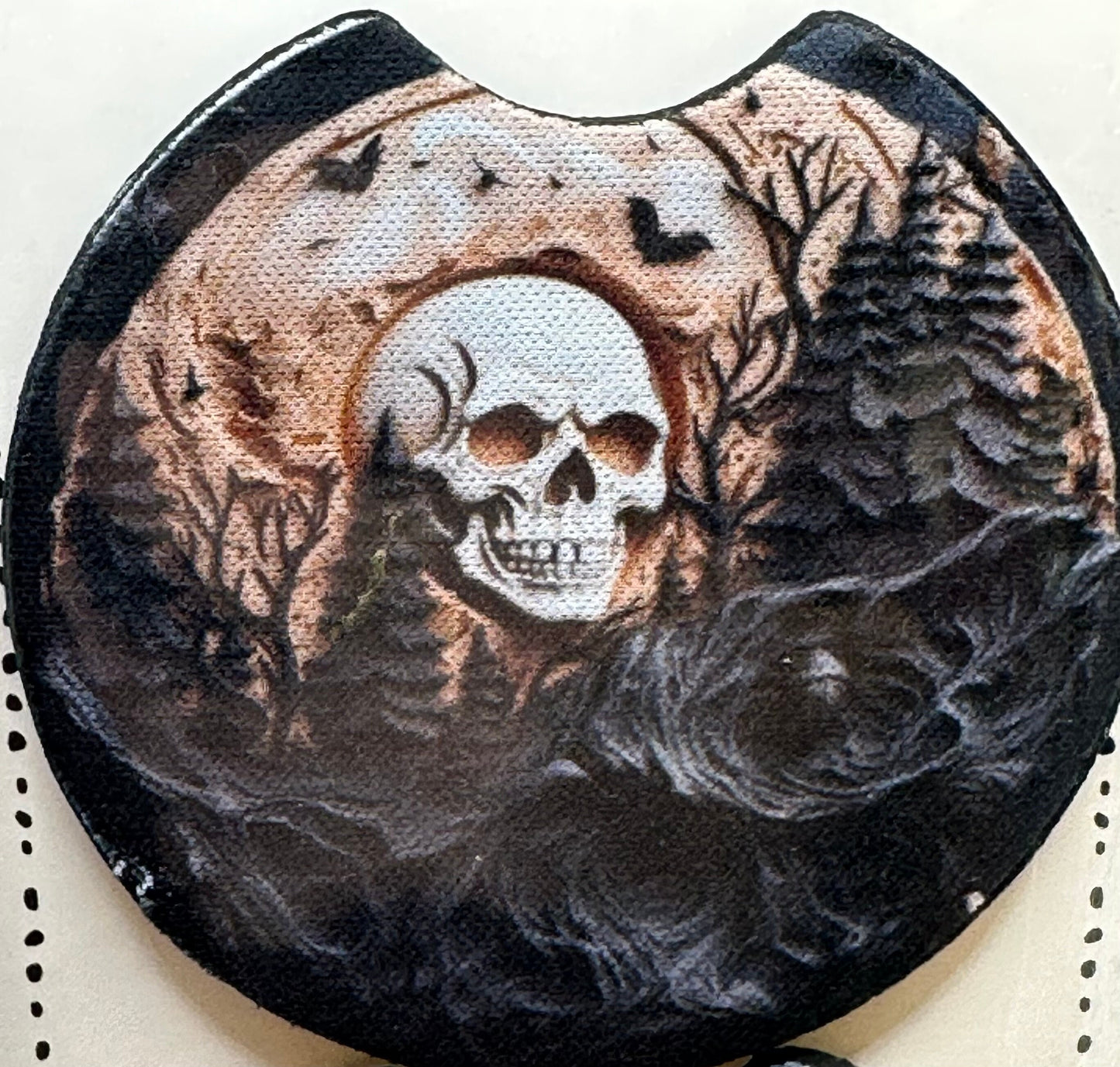 Skull Car Coaster