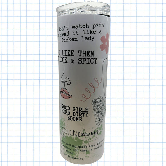 Smut Book Tumbler