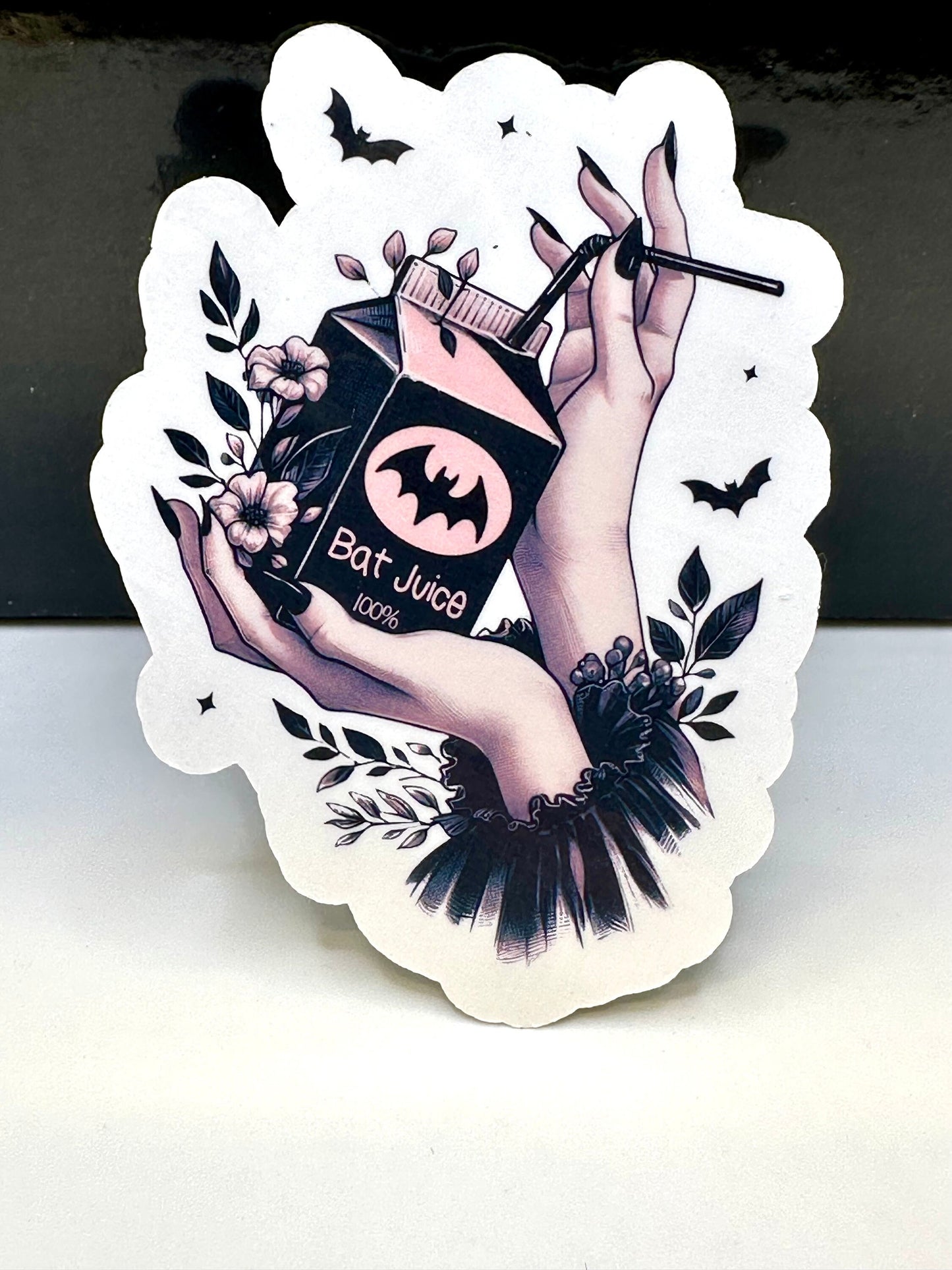 Bat Juice Gothic Sticker