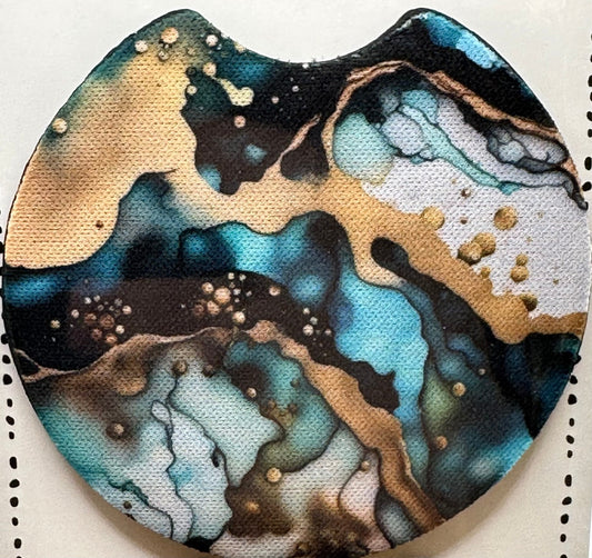 Oil Effect Car Coaster