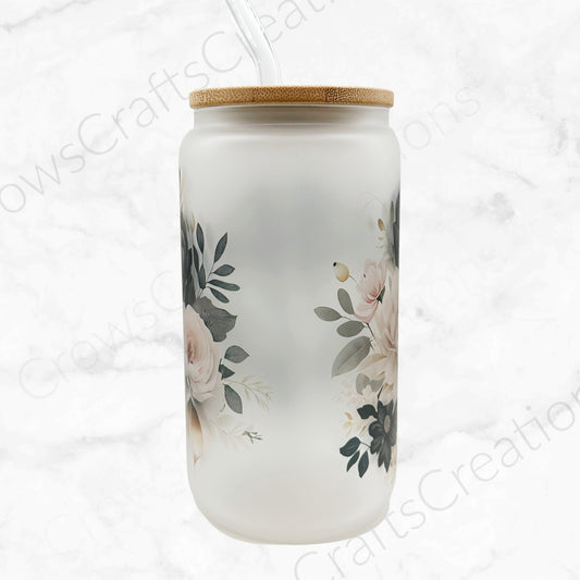 Mythical Moth Glass Cup