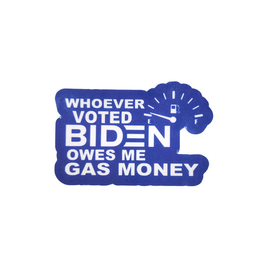 Whoever Voted Biden Sticker