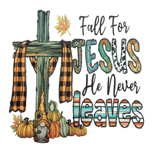 Fall For Jesus V-Neck