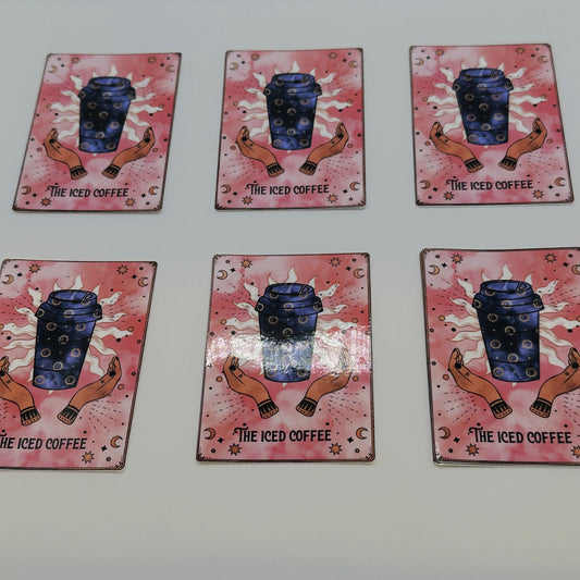 The Iced Coffee Tarot Sticker