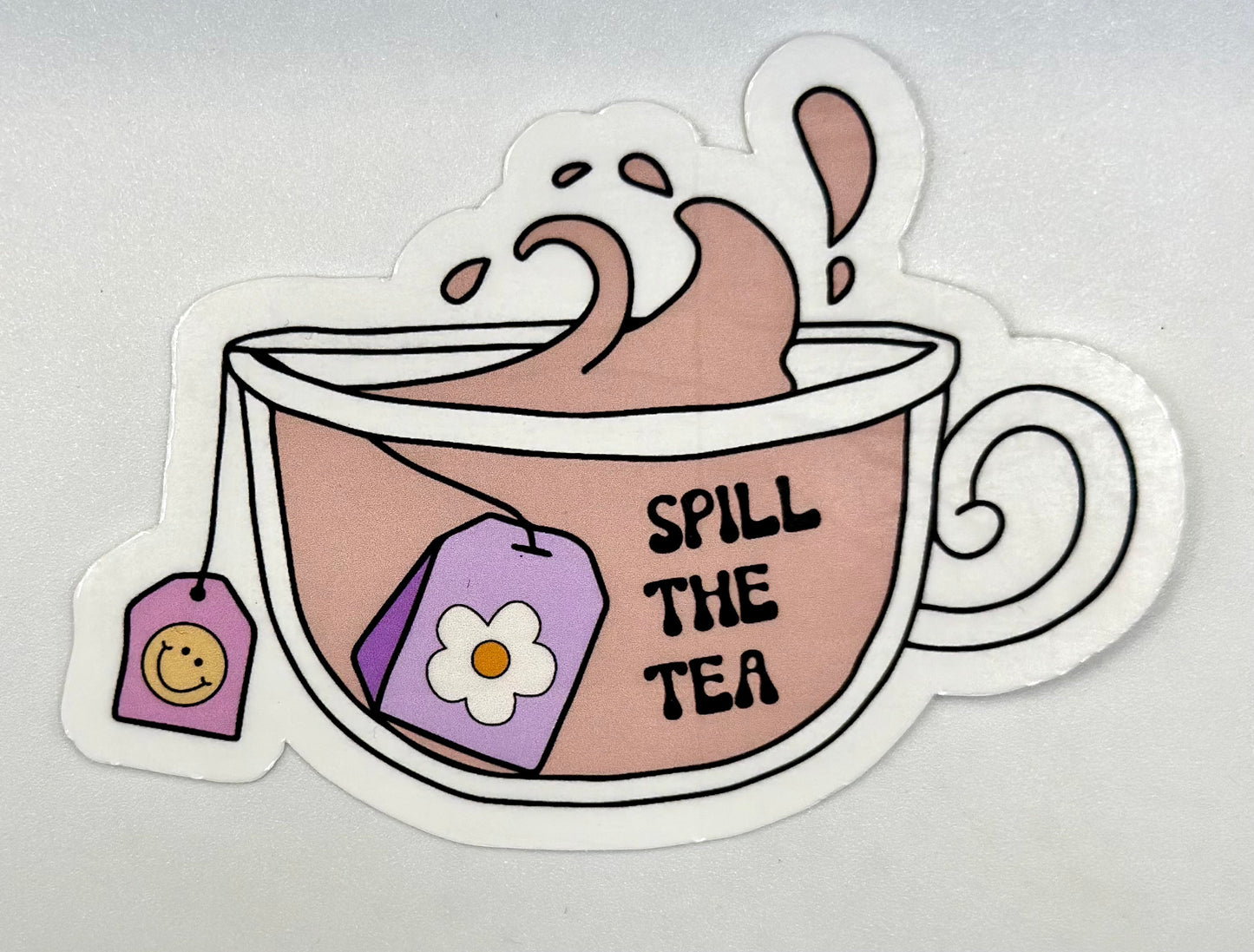 Spill The Tea Sticker