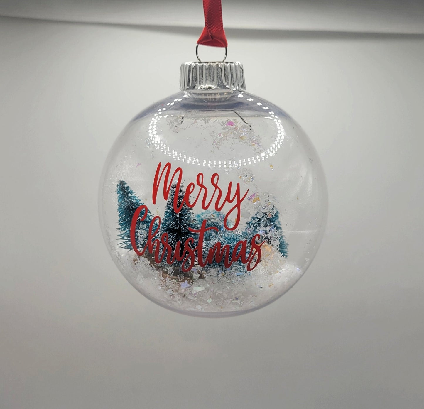Merry Christmas Shaker Ornament