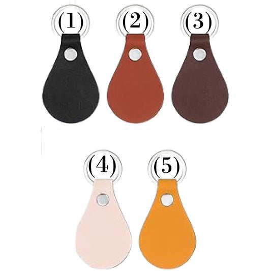 Personalized Engraved Leather Key Chain