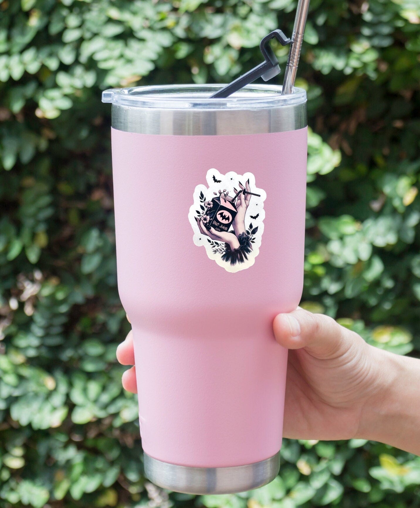 Bat Juice Gothic Sticker