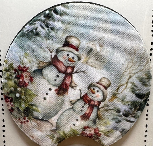 Snowman Car Coaster