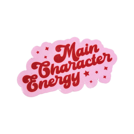 Main Character Energy Sticker