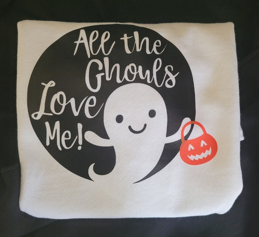 All The Ghouls Love Me Youth T-Shirt
