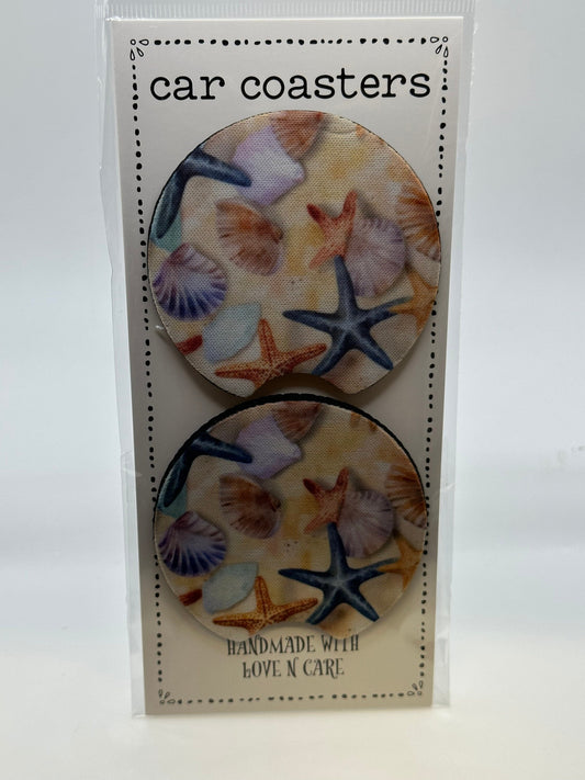 Seashell Car Coaster