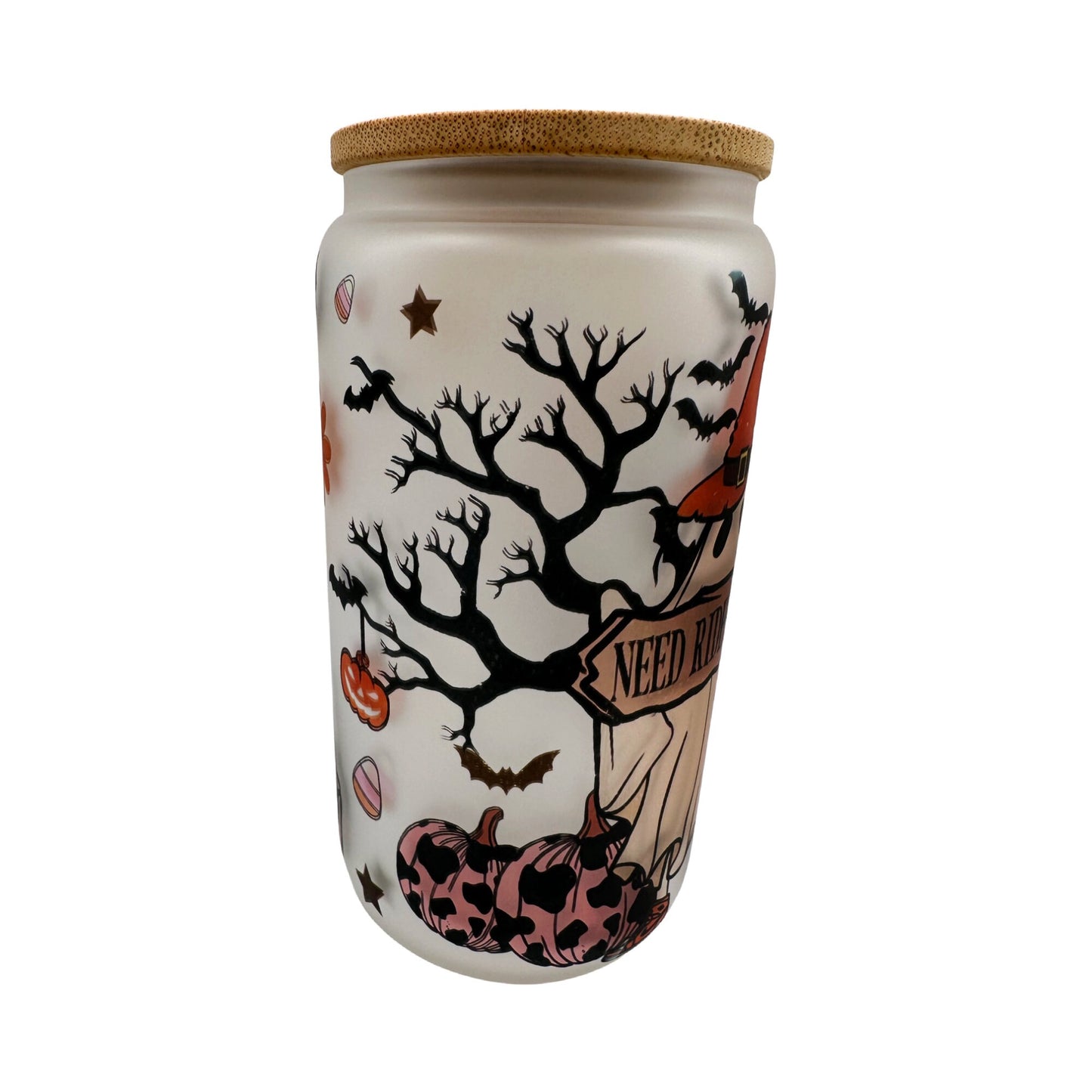 Need Ride 2 Salem Halloween glass cup.