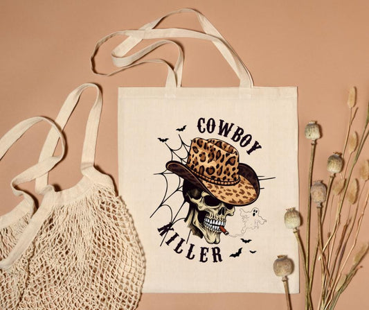 Cowboy Killer Tote Bag