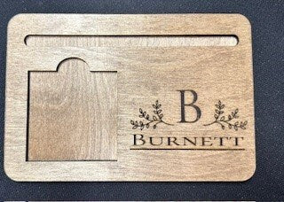 Personalized Notepad + Pen Holder