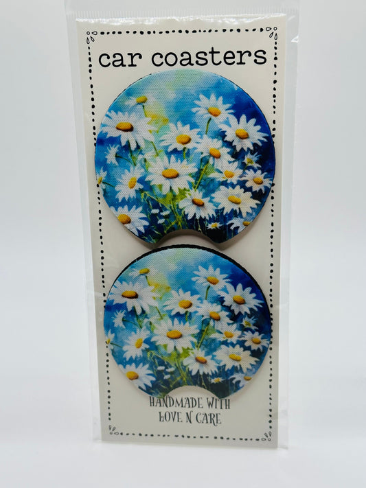 Daisy Car Coaster