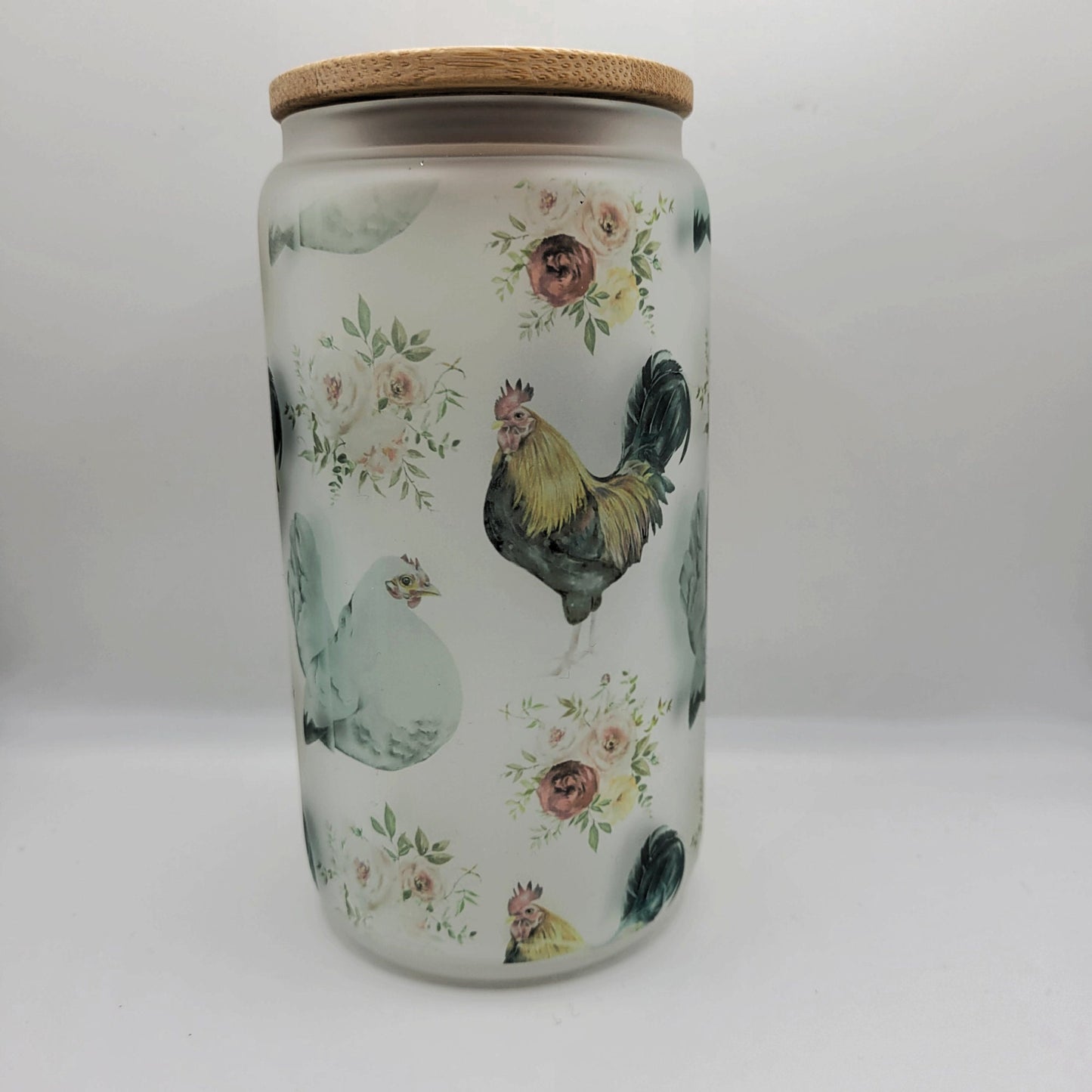 Rise and Shine Mother Cluckers Glass Cup