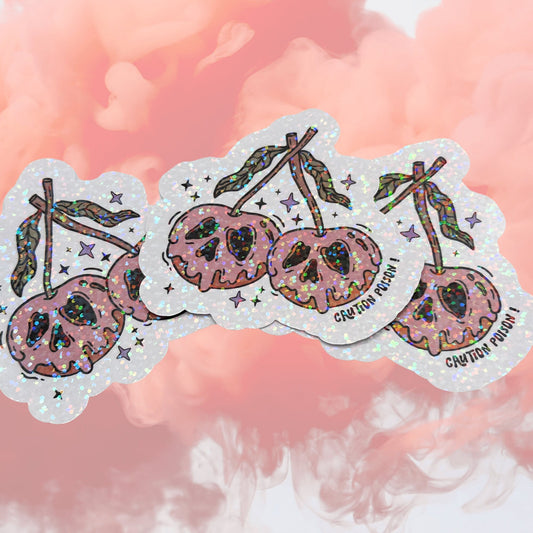 Poisonous Cherry Sticker
