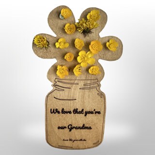 Personalized Flower Holder