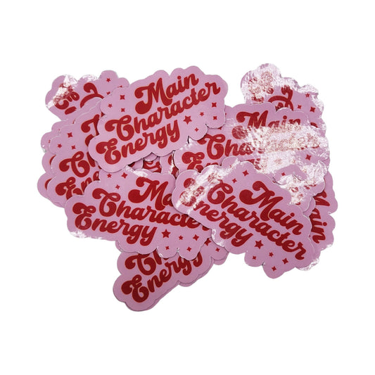 Main Character Energy Sticker