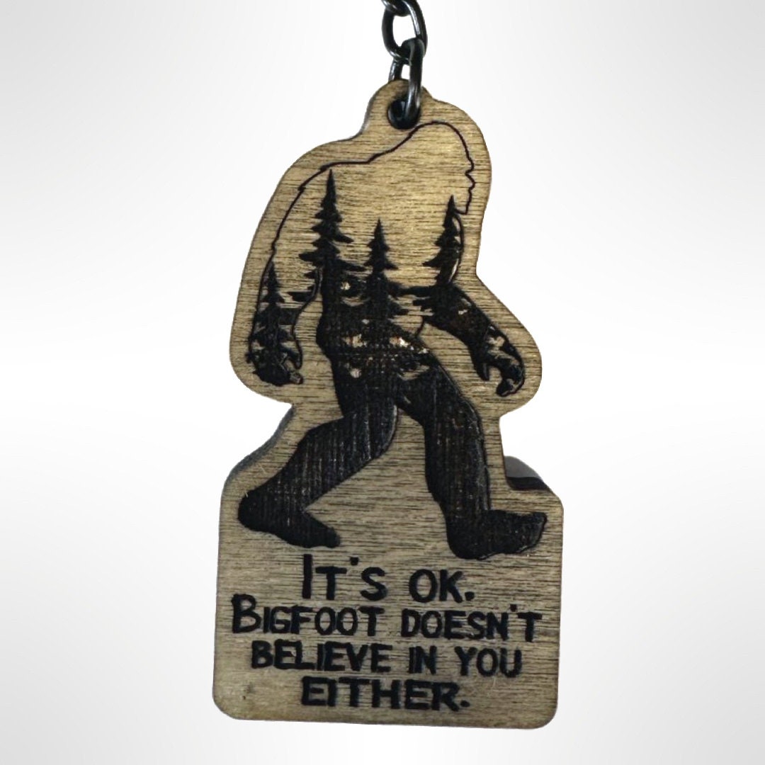 Bigfoot Keychain