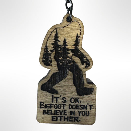Bigfoot Keychain