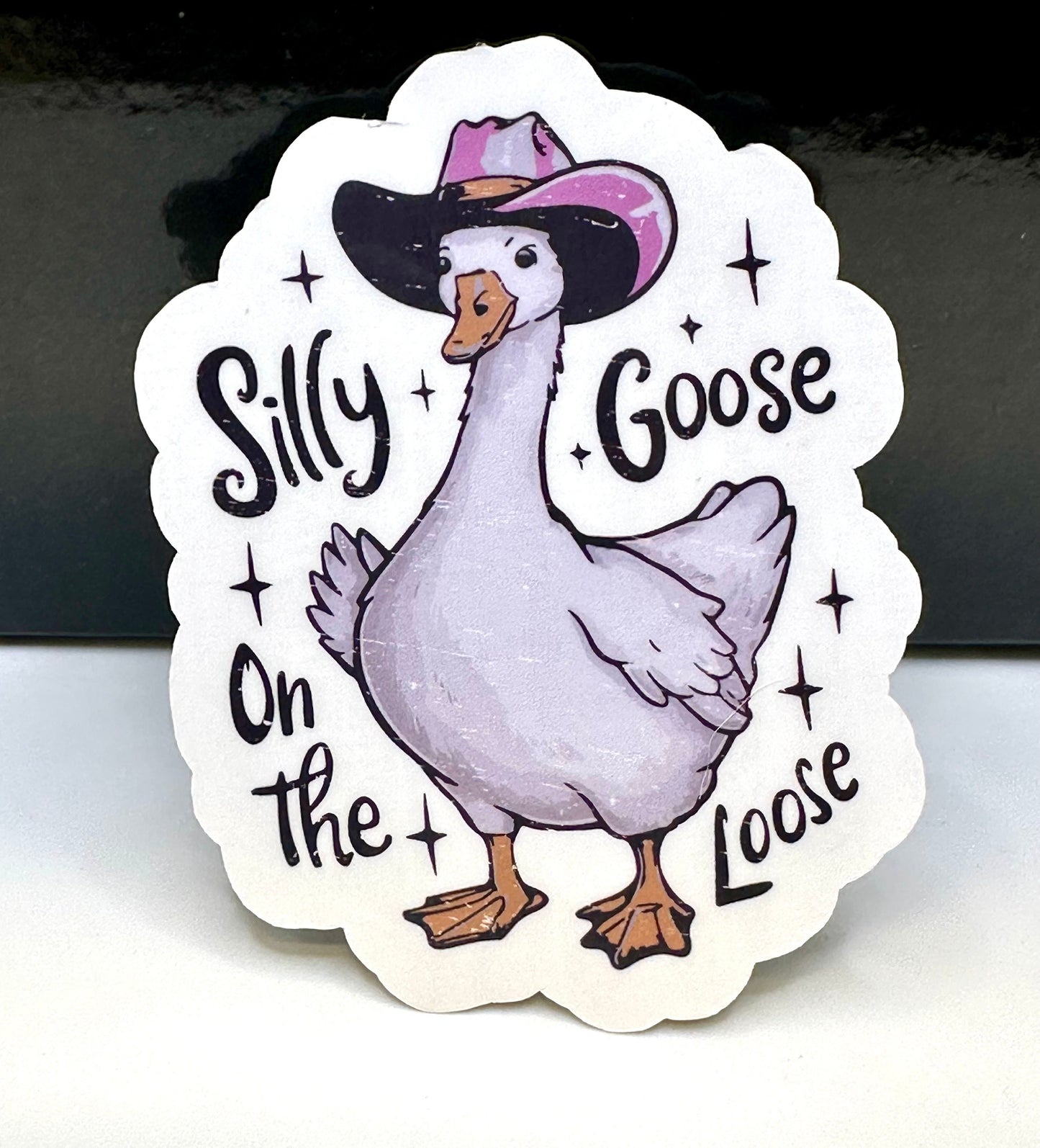 Silly Goose On The Loose Sticker