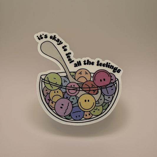 Bowl of feelings sticker