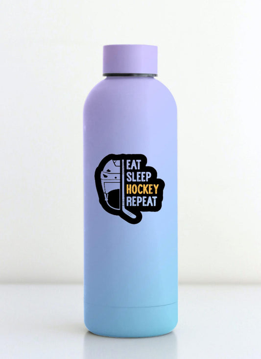 Eat Sleep Hockey Repeat Sticker