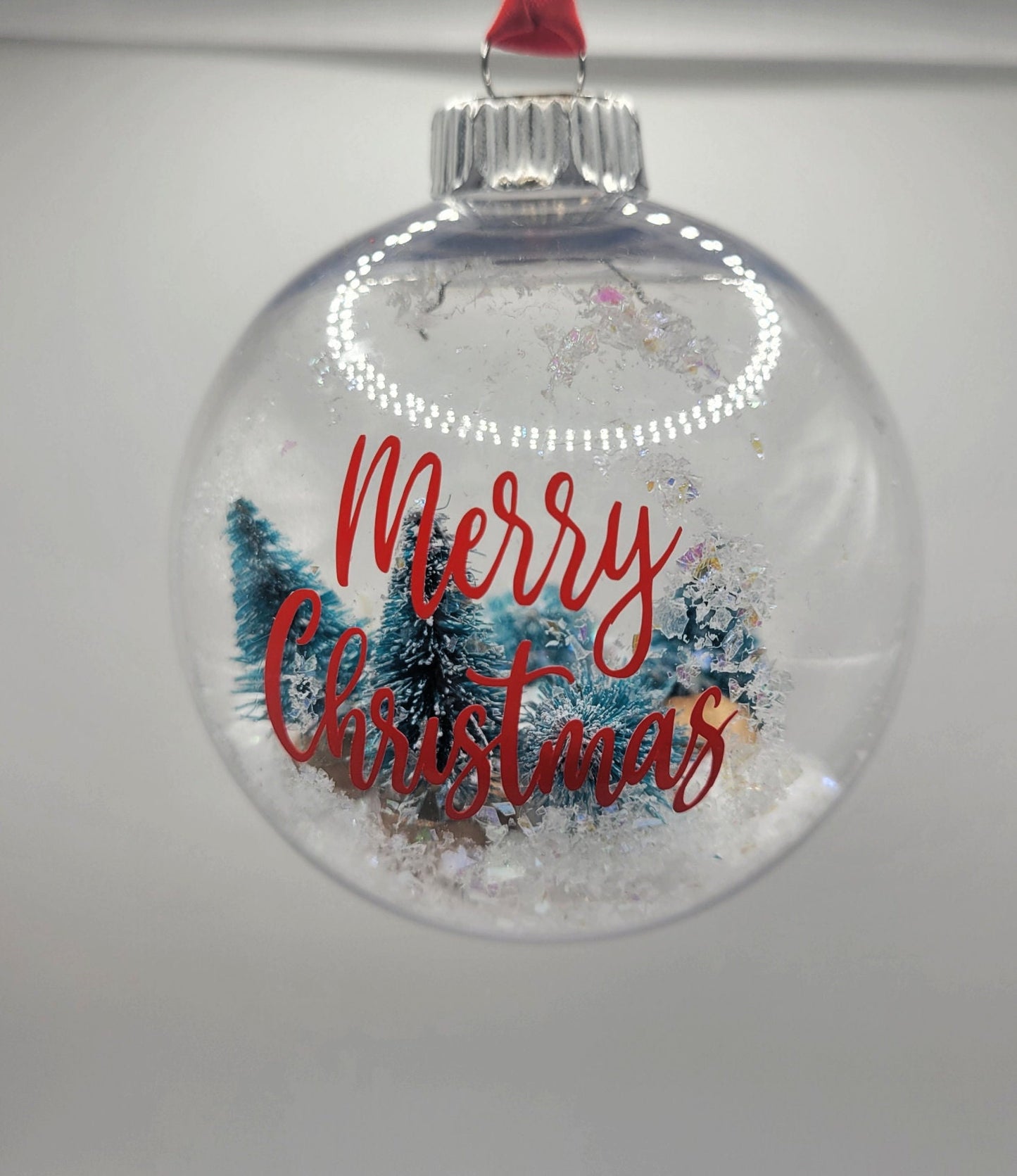Merry Christmas Shaker Ornament