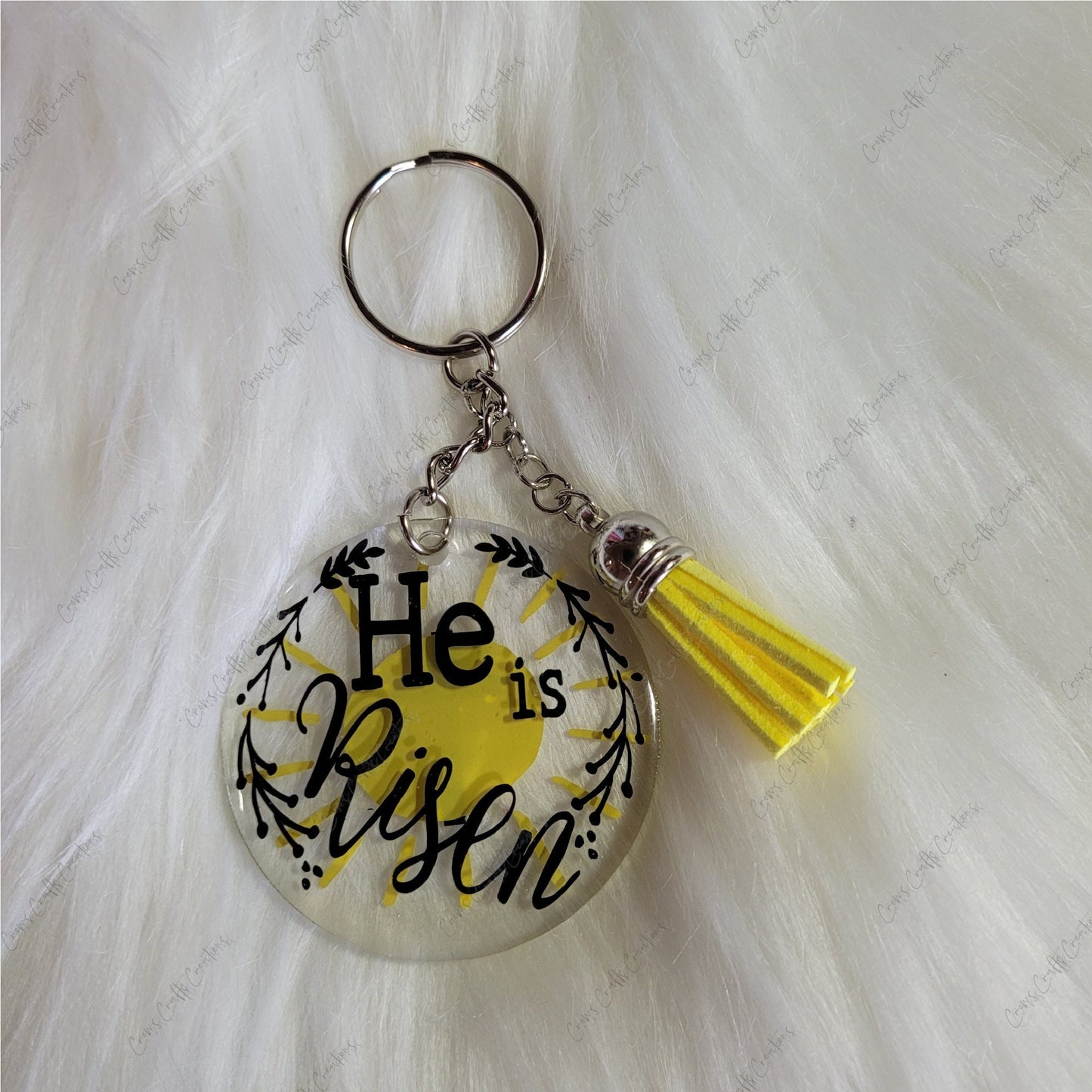 He Is Risen Acrylic Keychain