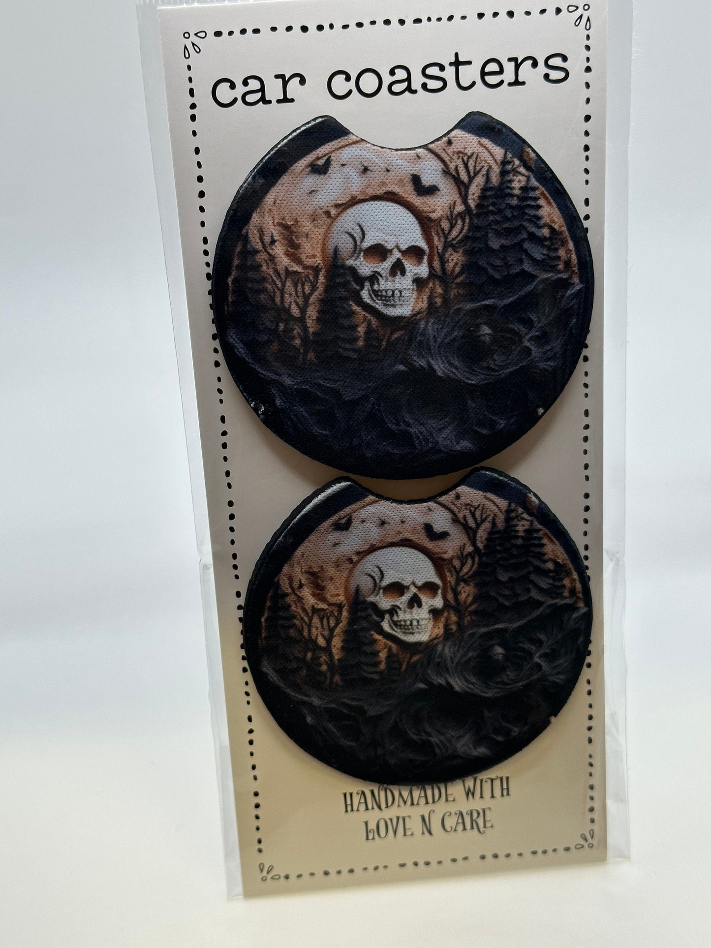 Skull Car Coaster