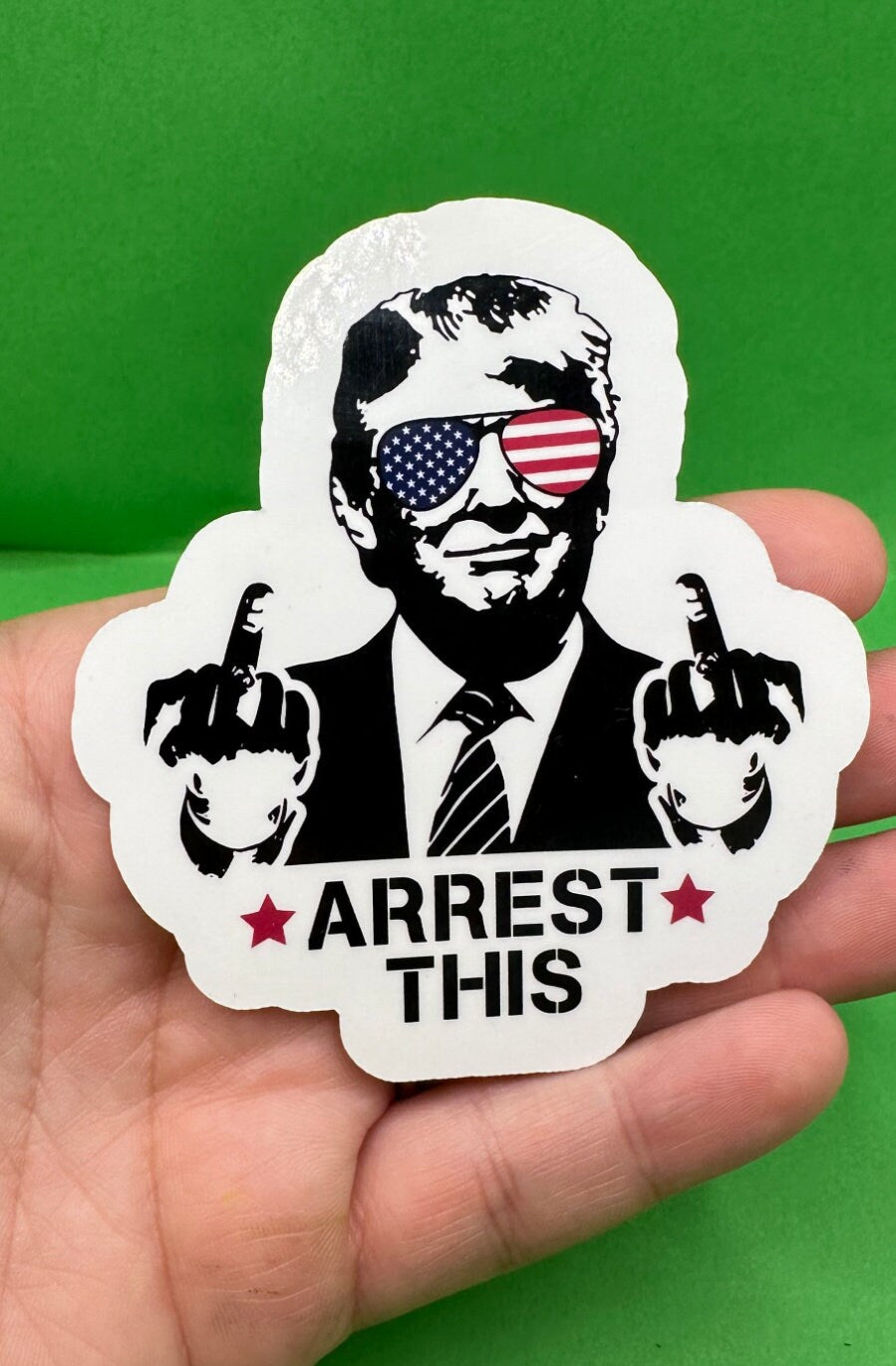 Arrest This Trump Sticker