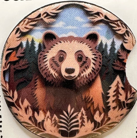 Bear Car Coaster