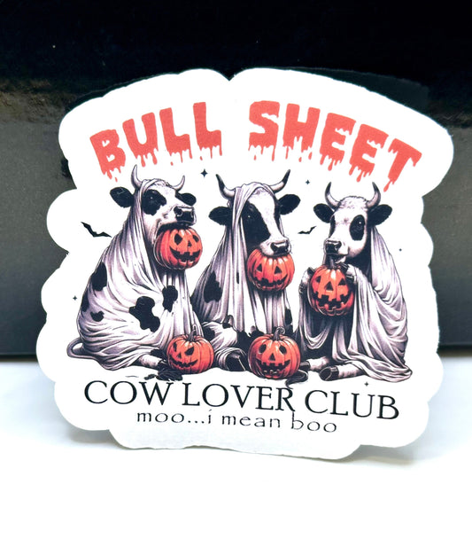 Ghost Cow Sticker