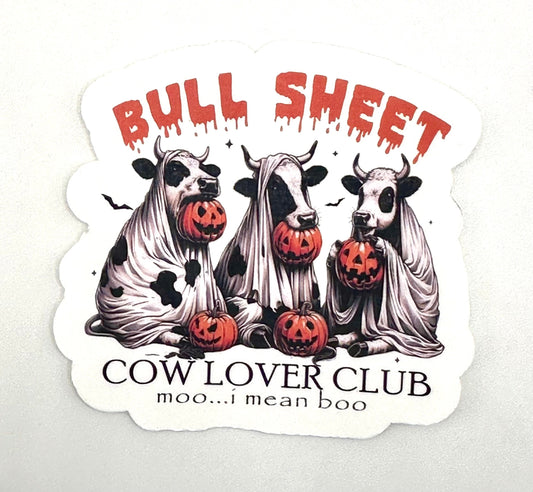 Ghost Cow Sticker