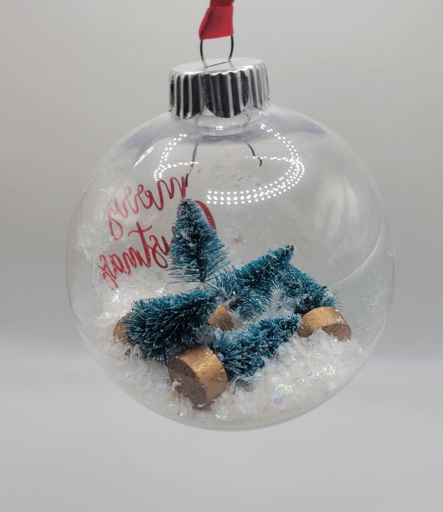 Merry Christmas Shaker Ornament