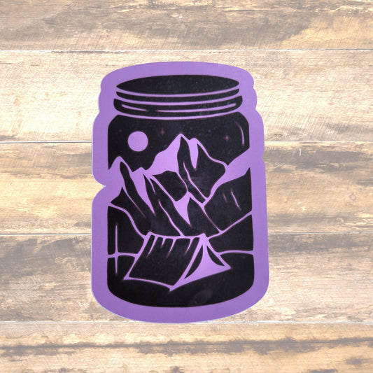 Adventure In A Jar Sticker