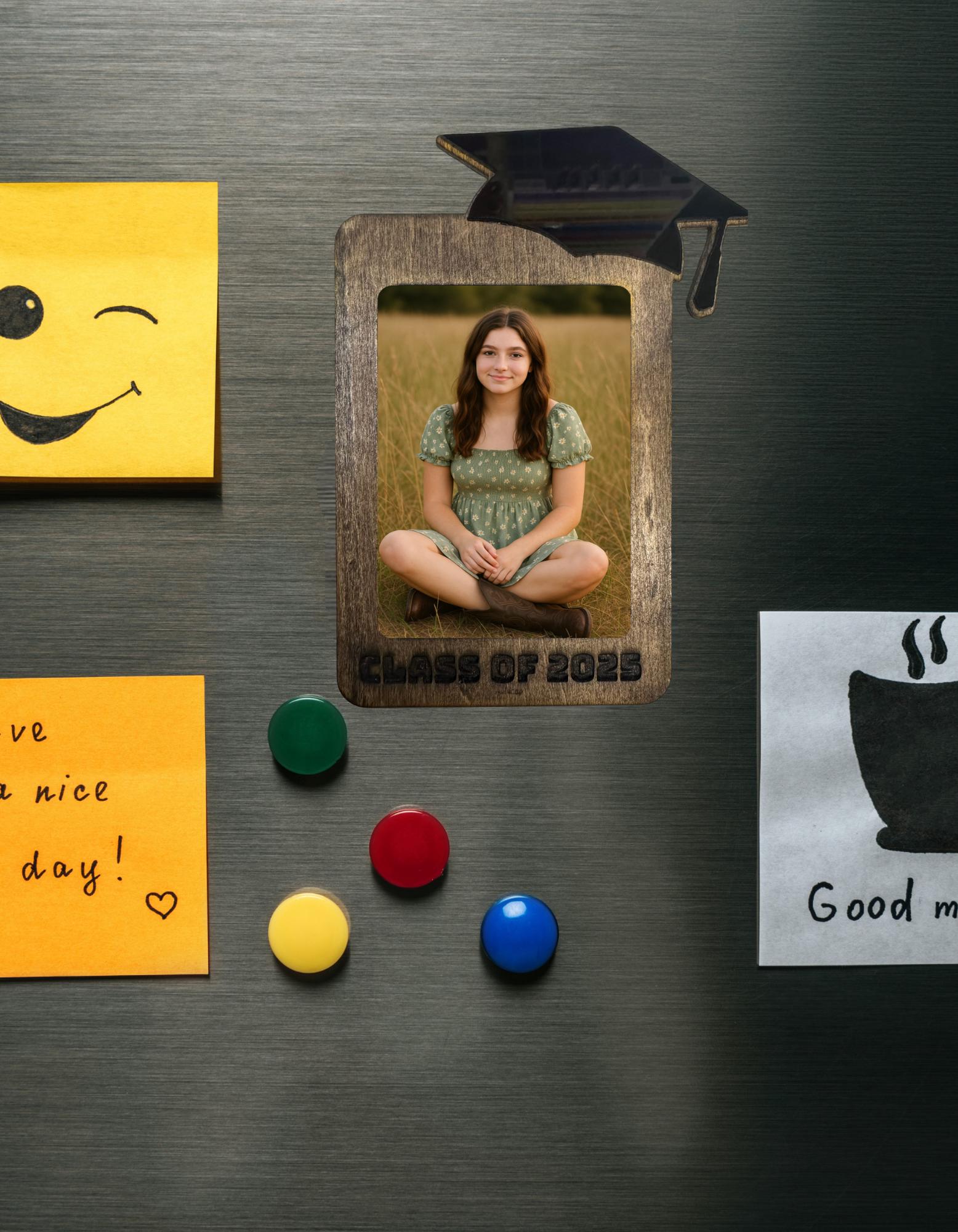 Class Of Graduation Magnetic photo Fridge Frame