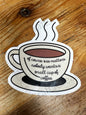 Coffee Sticker