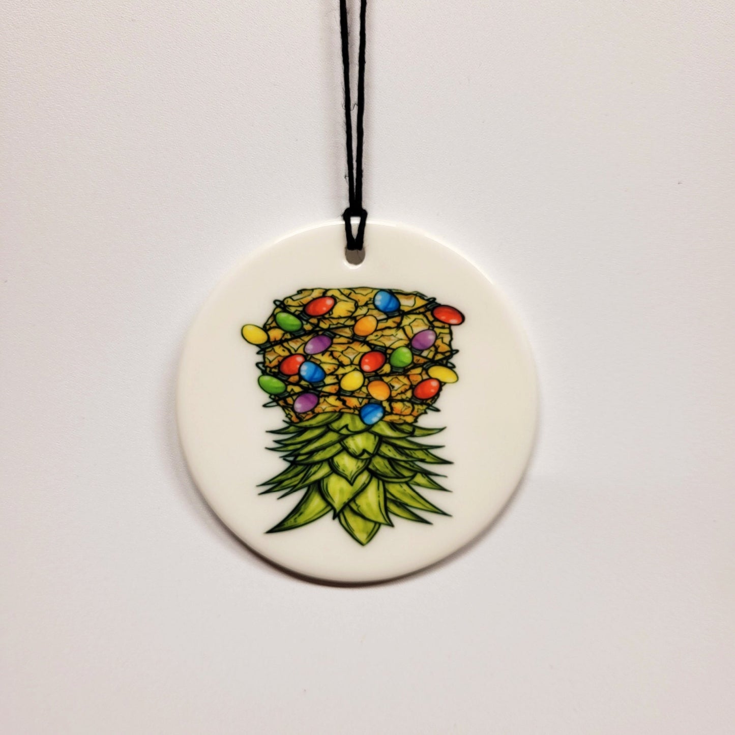 Upside Down Pineapple Ornament