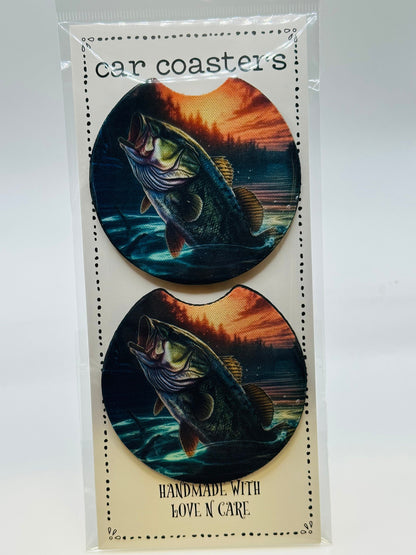 Fish Car Coaster