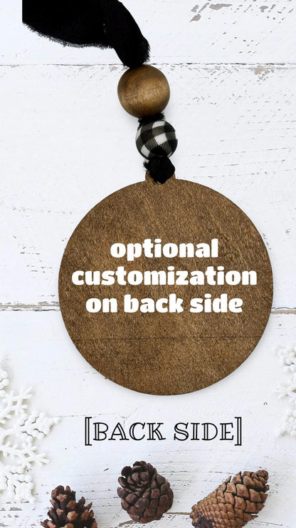 Silent Night Christmas Ornament