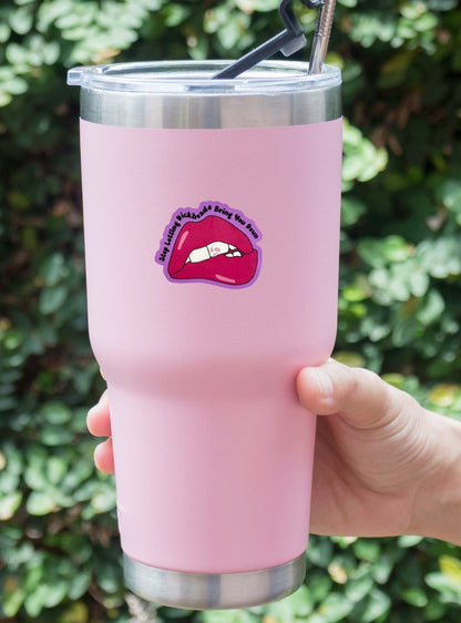 Stop Letting Dickheads Bring You Down Sticker