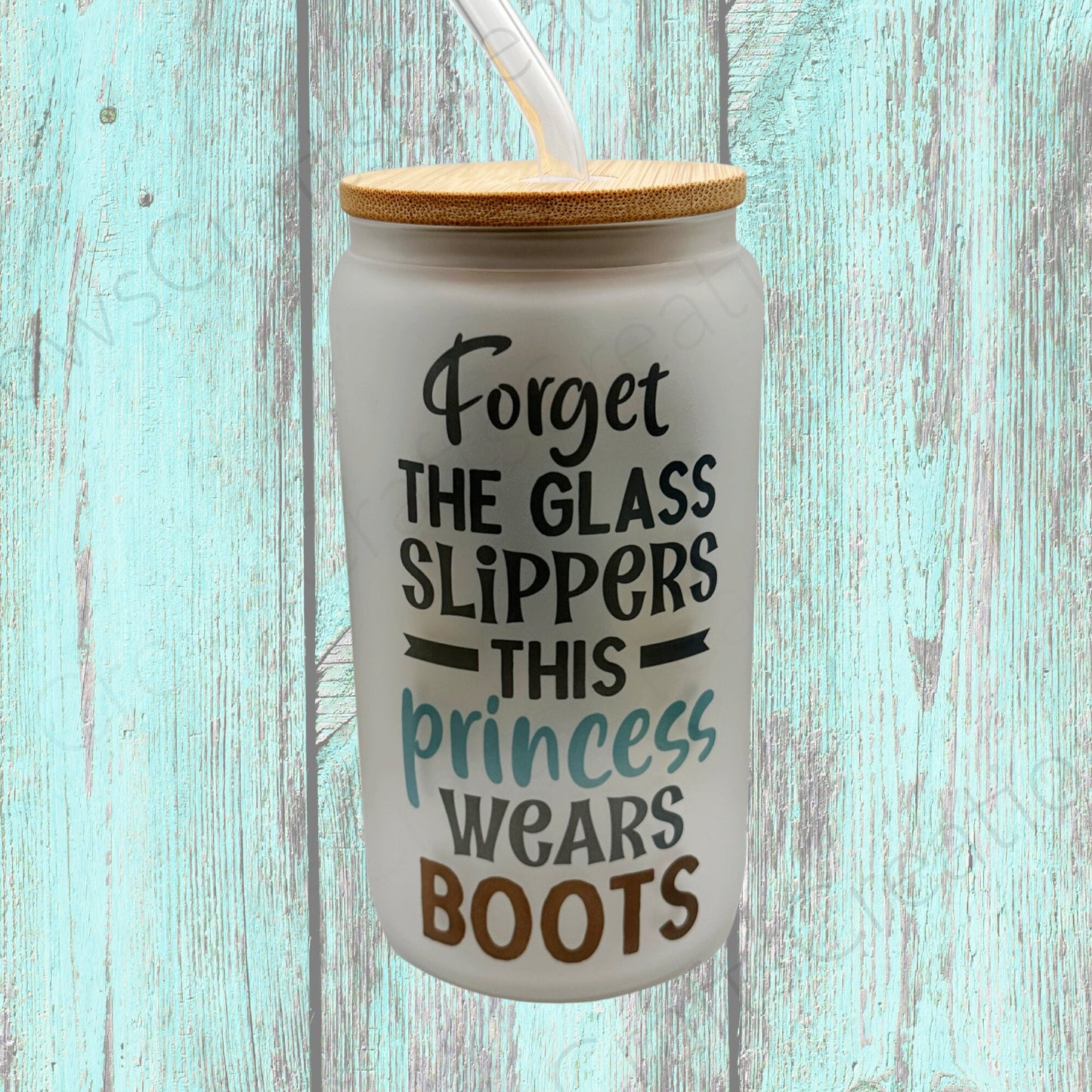 Sunflower Western Glass Cup