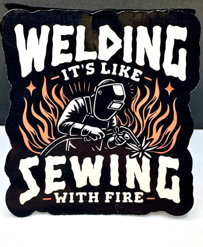 Welding Humor Sticker
