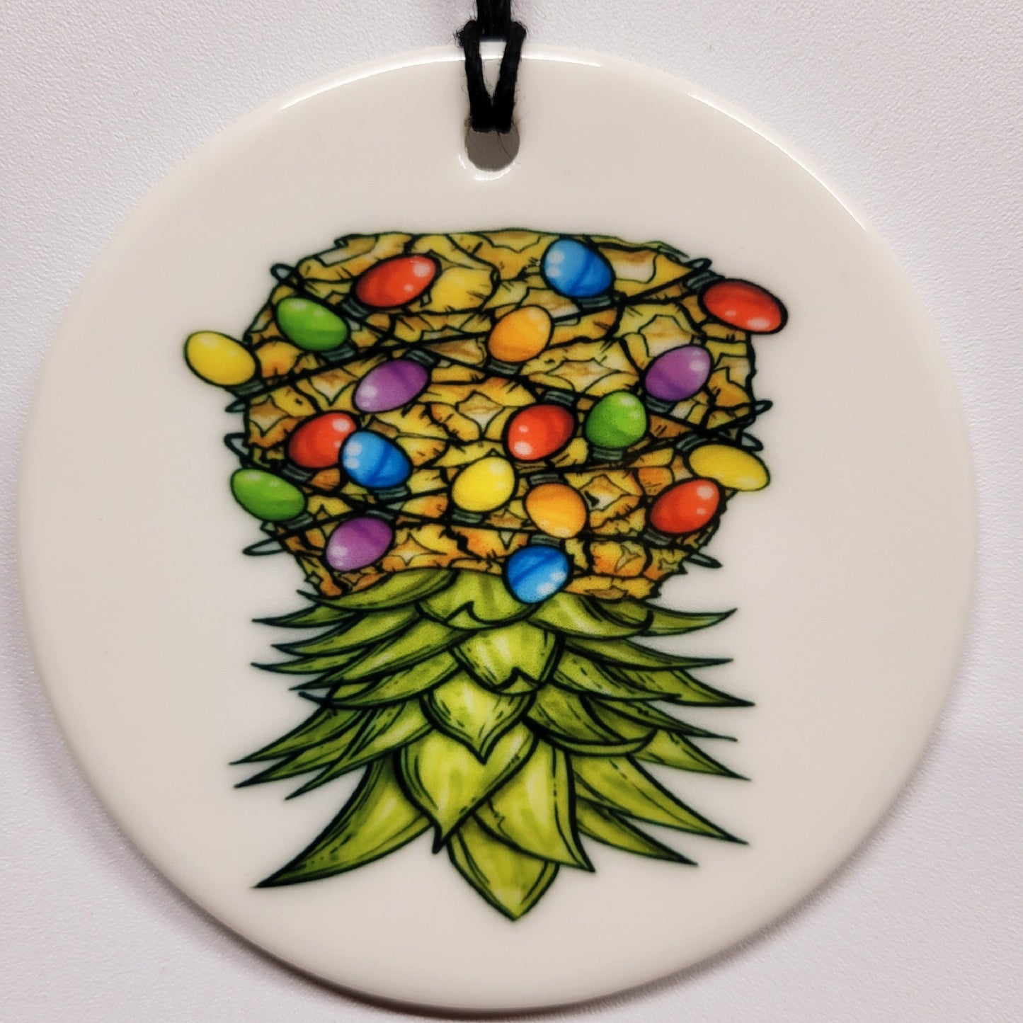 Upside Down Pineapple Ornament