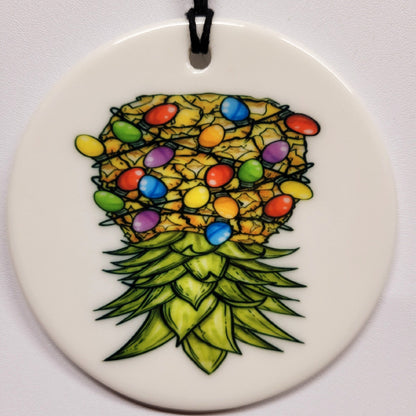 Upside Down Pineapple Ornament